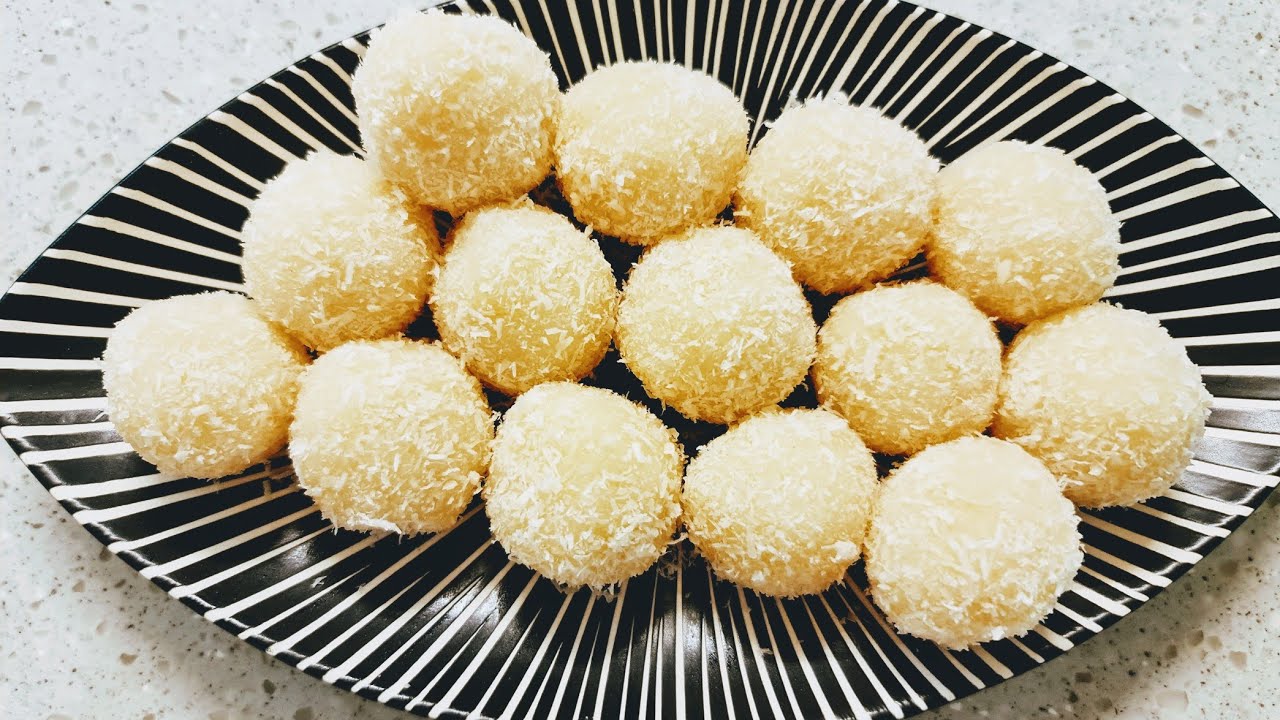 Instant Coconut Ladoo